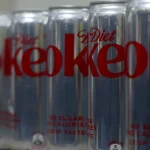 PHOTO: Cans of diet coke