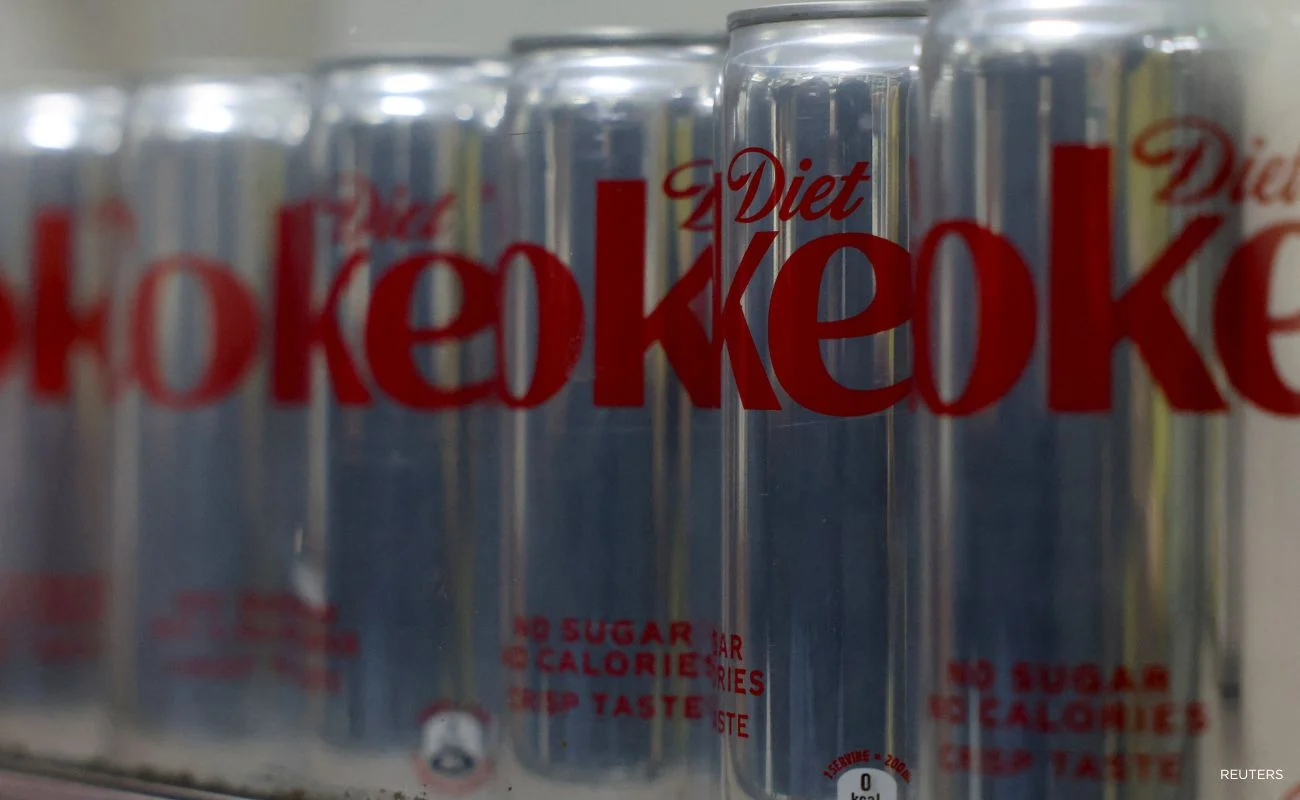 PHOTO: Cans of diet coke