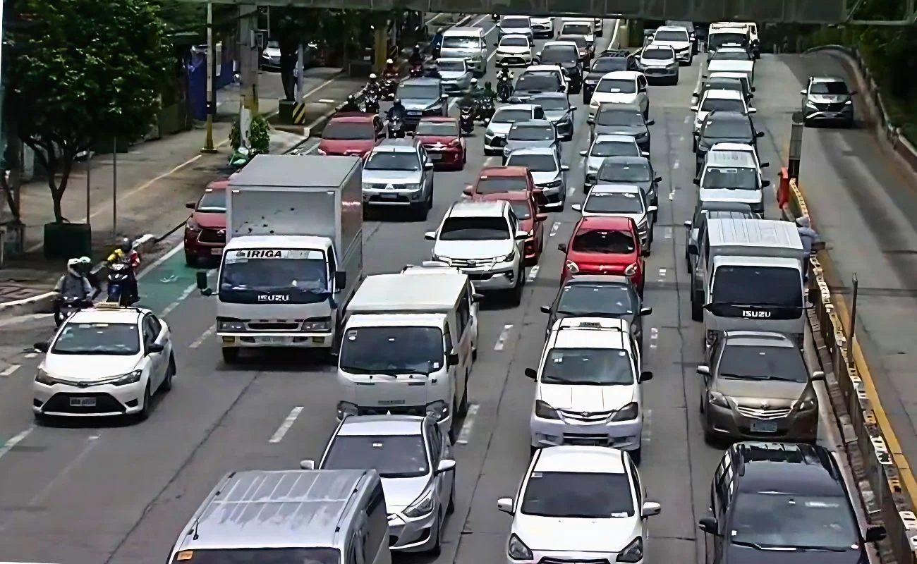 File photo of traffic along EDSA.