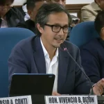 Public Works Secretary Vince Dizon during the House deliberations on the 2027 budget on Aug. 26.