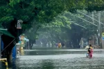 Heavy flooding submerged streets in Sta. Ana, Pampanga, forcing residents to wade through deep flood-waters on Aug. 31, Monday.