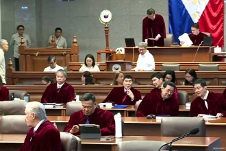 The Senate, sitting as an Impeachment Court, on Tuesday, Sept. 22.