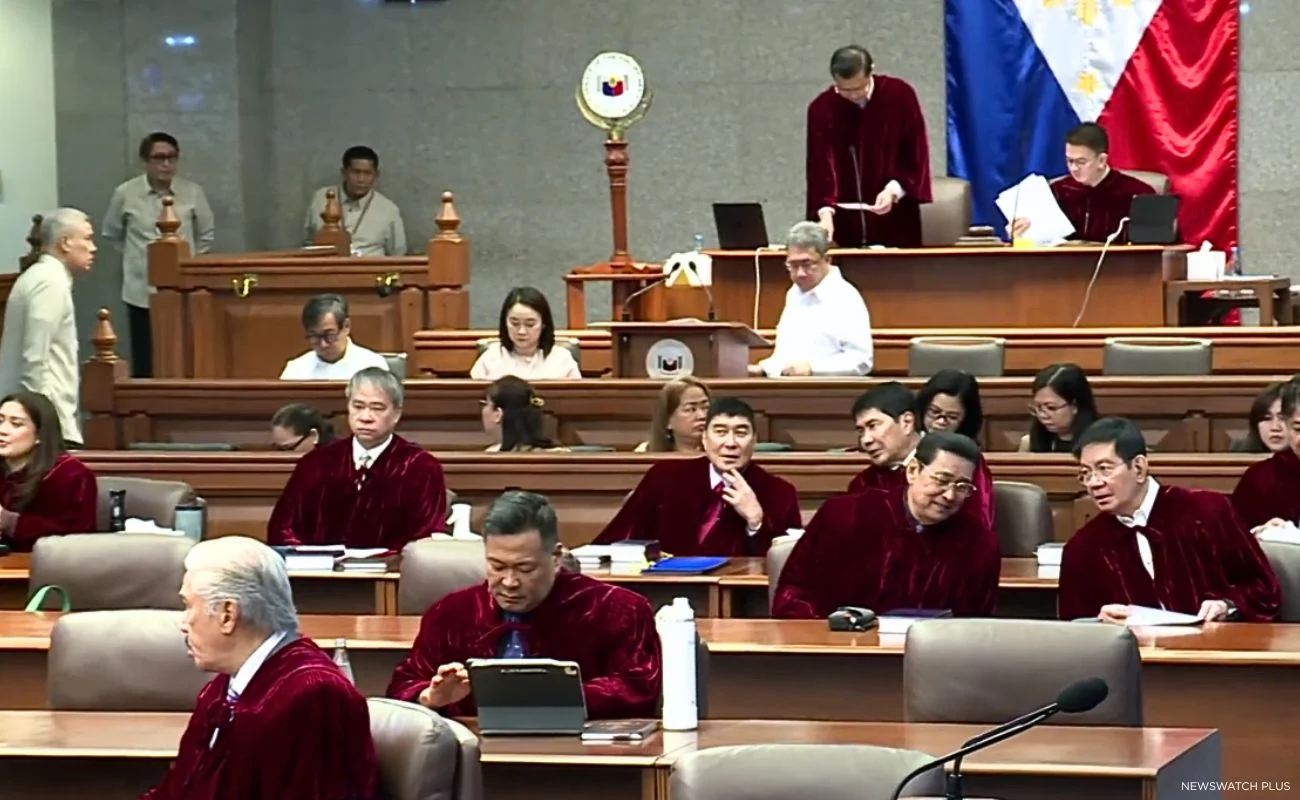 The Senate, sitting as an Impeachment Court, on Tuesday, Sept. 22.