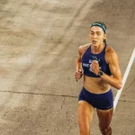 File photo of Joanna Wietrzyk competing in a HYROX race early this year in Glendale City, Arizona, USA.