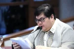 Anti-Money Laundering Council Executive Director Ronel Buenaventura testifies at the impeachment trial of Vice President Sara Duterte on Oct. 6.
