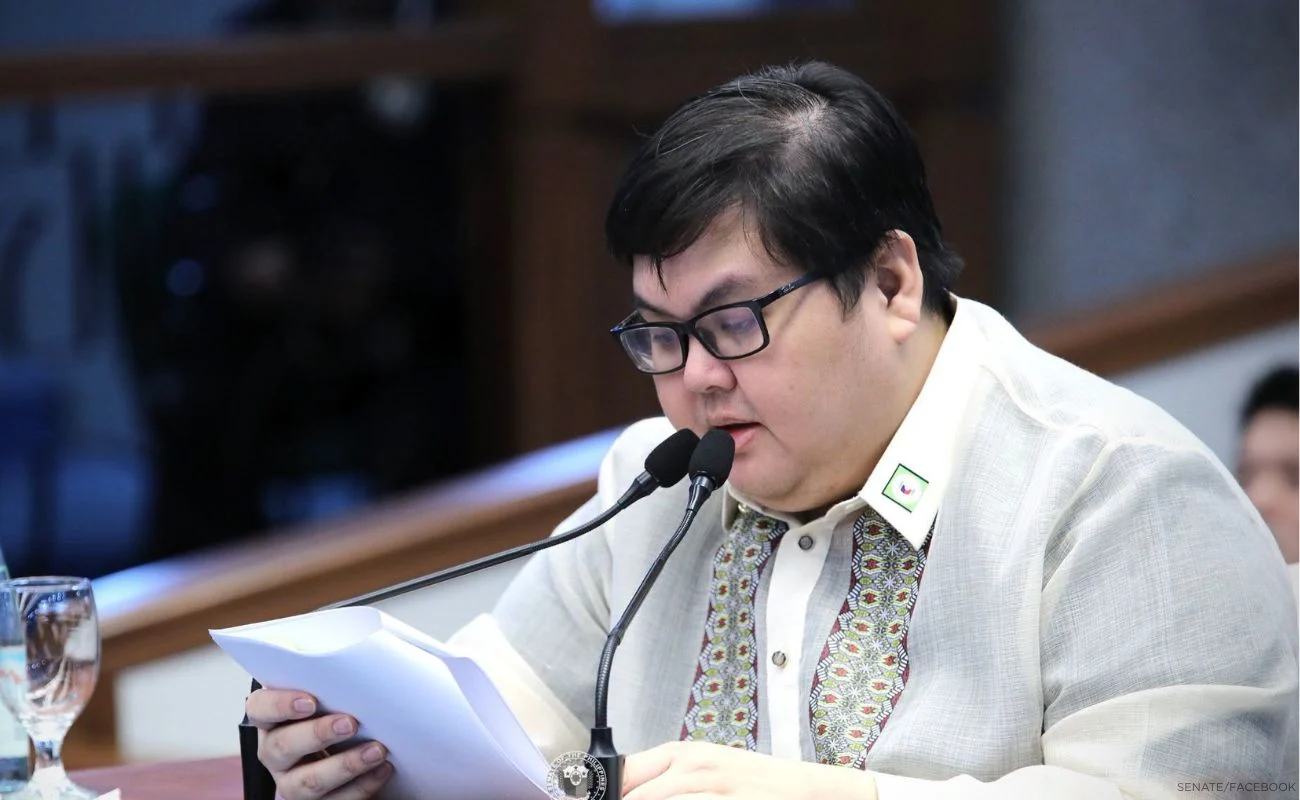 Anti-Money Laundering Council Executive Director Ronel Buenaventura testifies at the impeachment trial of Vice President Sara Duterte on Oct. 6.