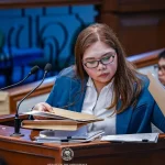 BIR Office of the Commissioner Chief of Staff Anne Lorraine Garcia-Marquez appeared before the Senate, sitting as an Impeachment Court, to testify for the prosecution on Thursday, Oct. 8.