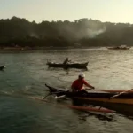 A screengrab from the trailer of ‘Food Delivery: Fresh from the West Philippine Sea’, a documentary by Voyage Studios, showing Filipino fisherfolk in the contested waters where they face harassment by Chinese vessels.