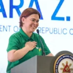 Vice President Sara Duterte in World Teachers' Day celebration in Davao City on Oct. 6, 2026.