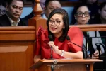 House lead prosecutor Jinky Luistro announces the withdrawal of three charges in the impeachment trial of Vice President Sara Duterte on Oct. 13.